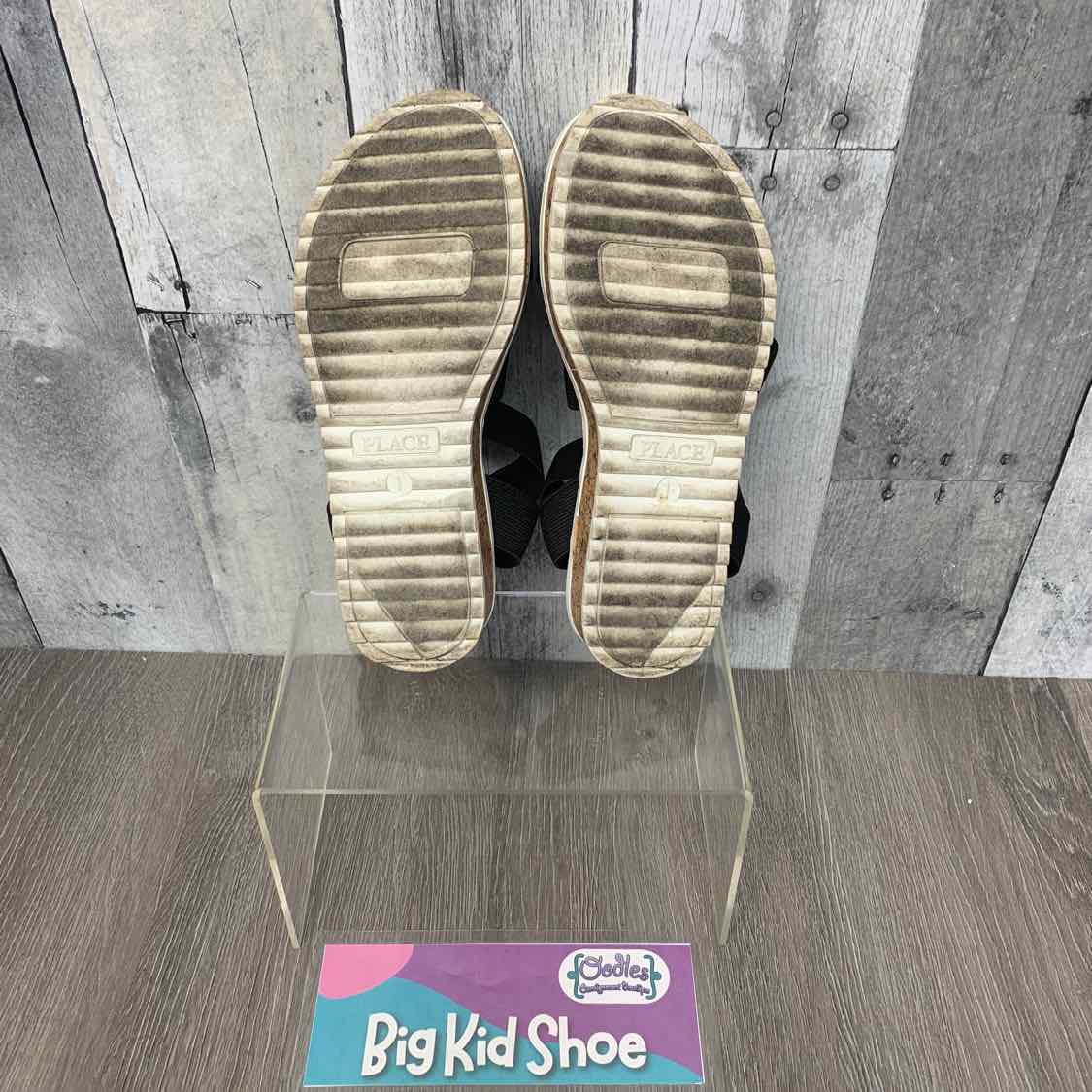Size 1 Black/Tan Children's Place Sandals