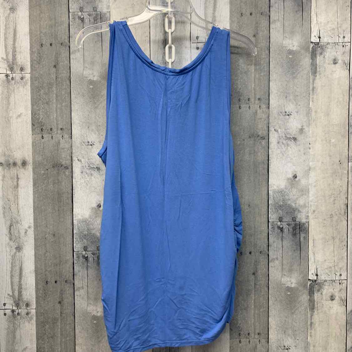 Size XL Blue Motherhood Tank Top