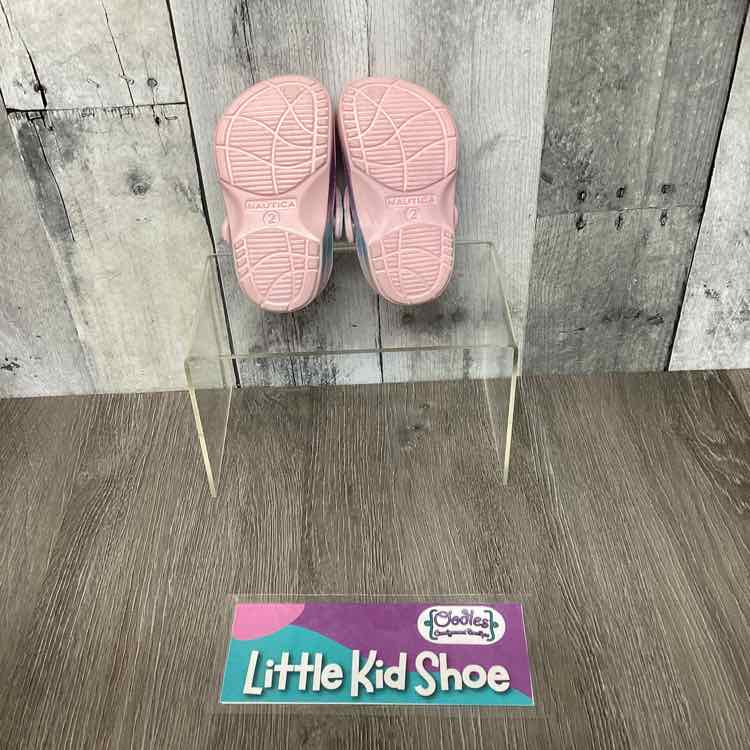 Size 2 Pink/Purple Nautica Water Shoes