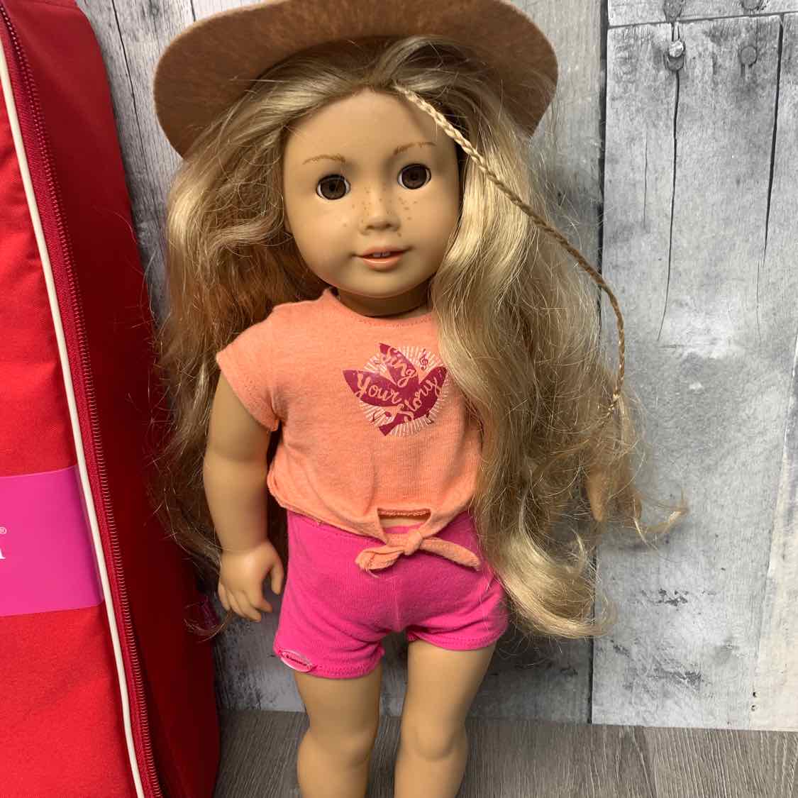 American Girl Pink/Tan Doll