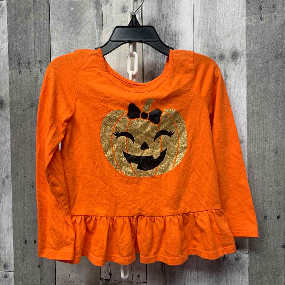 Size 3T Orange Children's Place Long Sleeve Shirt