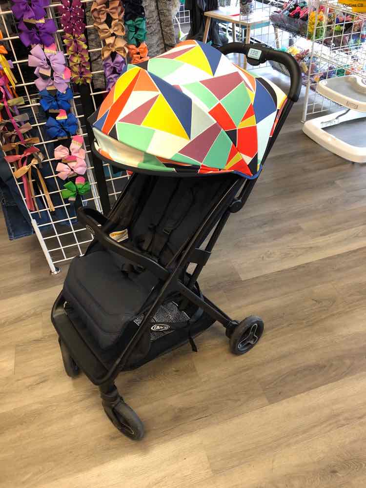 Graco Navy/Yellow Stroller - Single