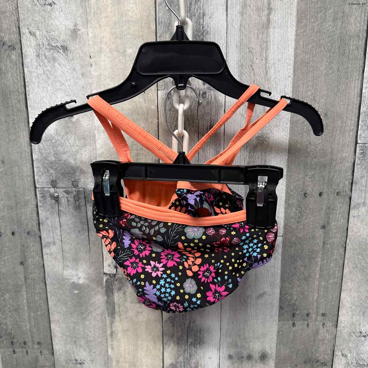 Size 4/5 Black ZeroXposur Swim Suit - 2pc+