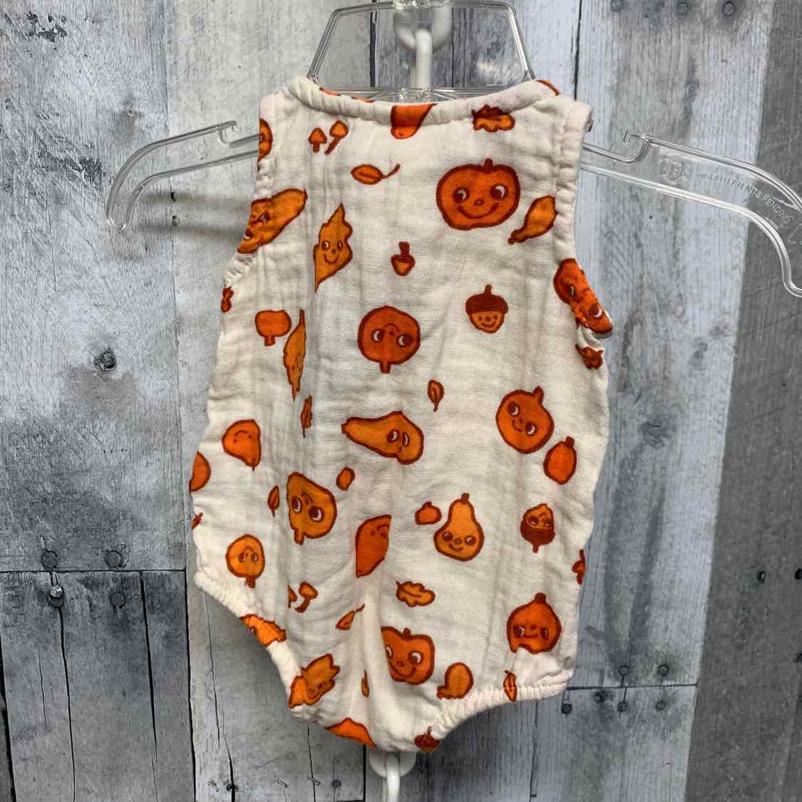 Size Newborn Ivory Graphic Cat & Jack Romper