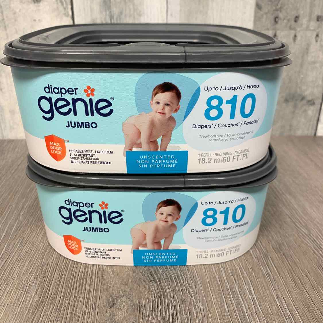 Diaper Genie White Diaper Disposal