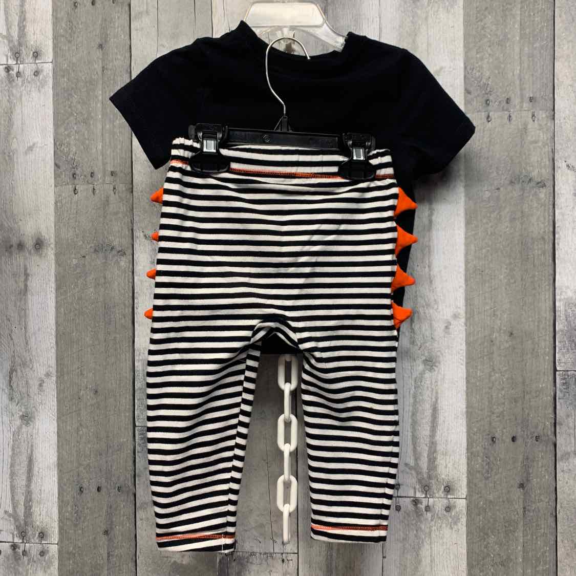 Size 18 Months Black/White Cat & Jack Shirt/Pants