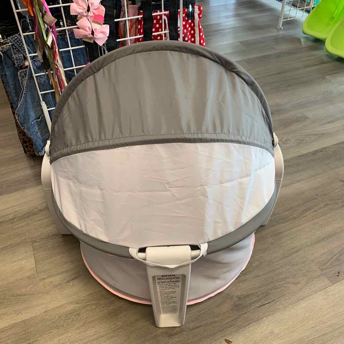 Fisher Price Gray/Pink Play Yard