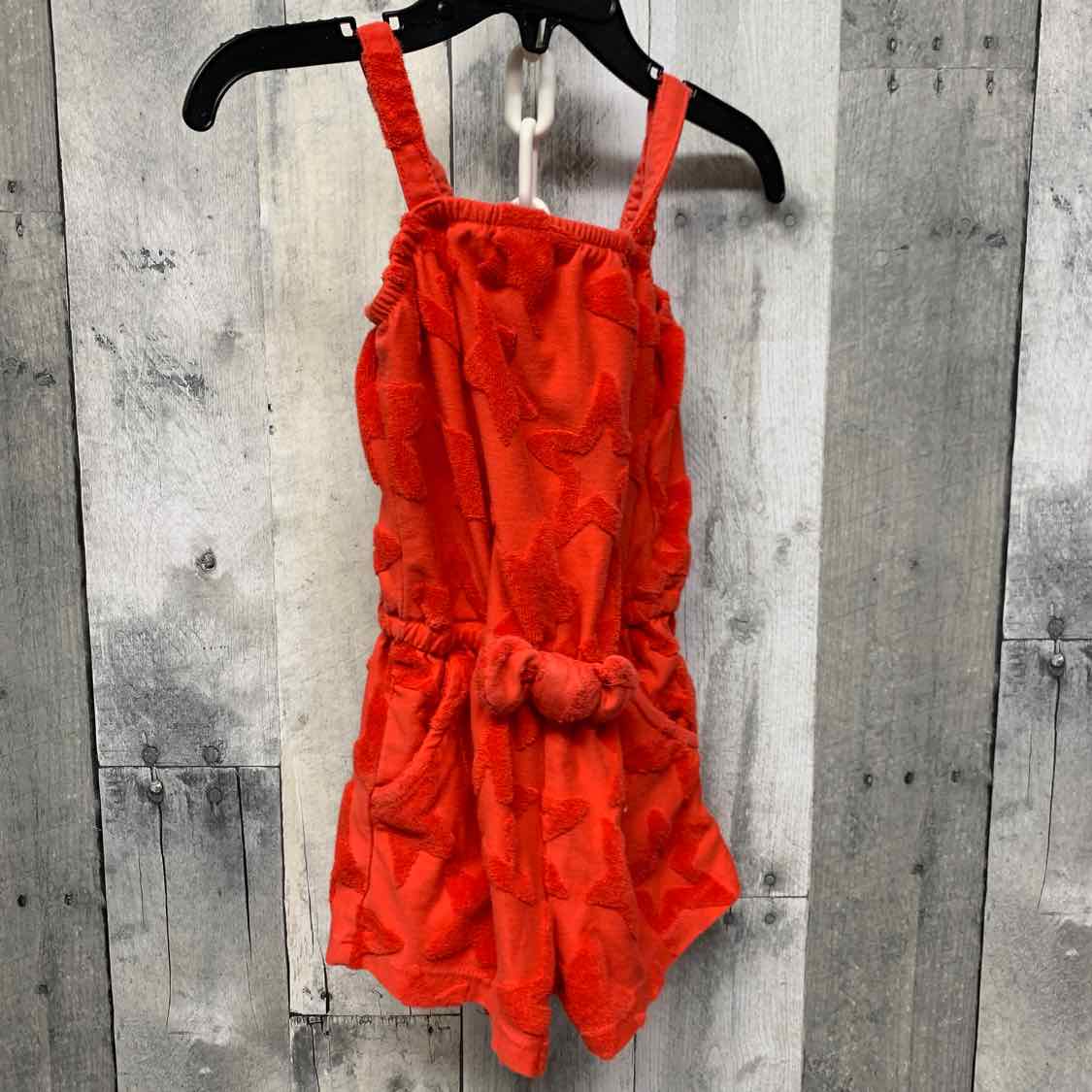 Size 18 Months Red Print Cat & Jack Romper