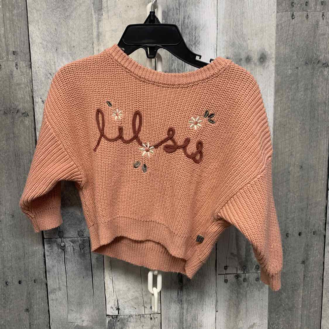 Size 12 Months Pink Modern Moments by Gerber Sweater