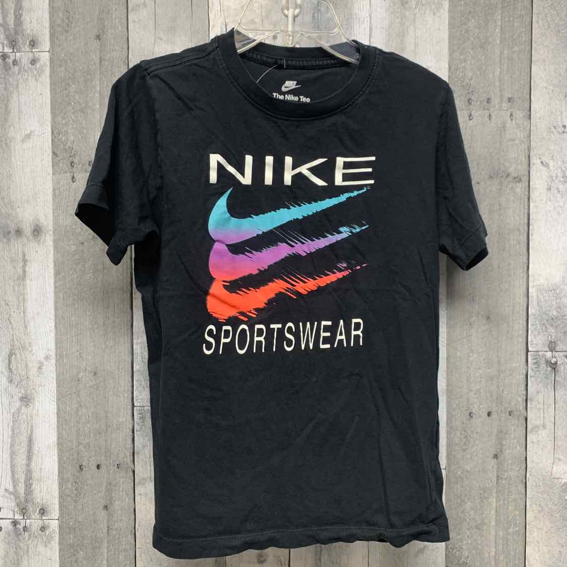 Size Large Black Graphic Sport Brand T Shirt