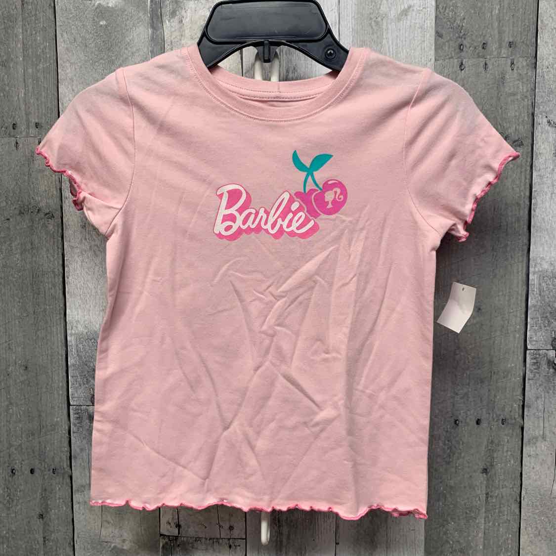 Size 6 Pink Barbie T Shirt