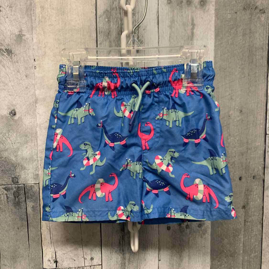 Size 12 Months Blue/Pink Cat & Jack Swim Trunks