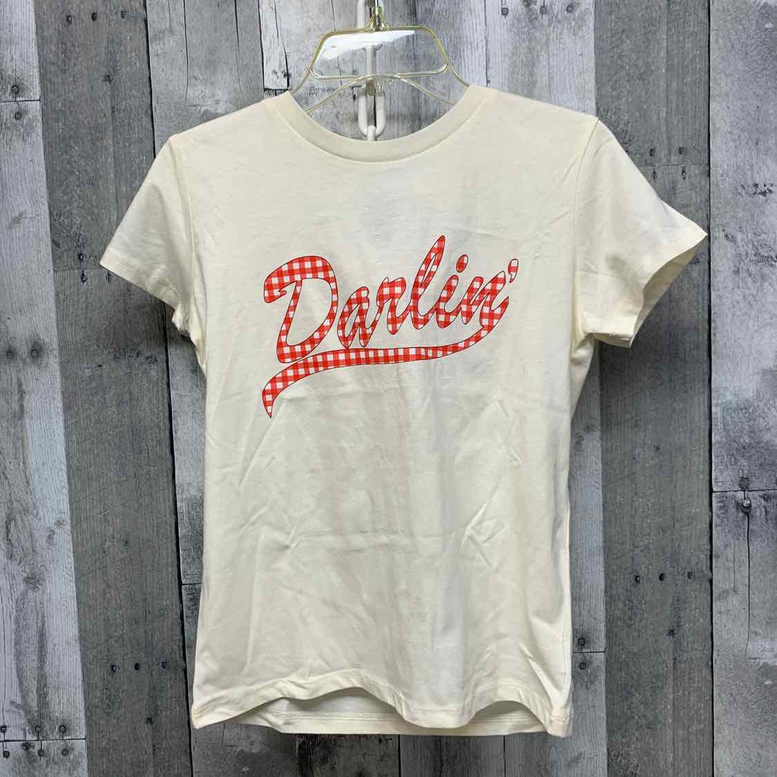Size 11/12 White/Red B Brand T Shirt