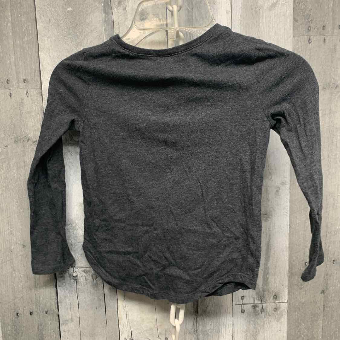 Size 4T Gray/Blue Jumping Beans Long Sleeve Shirt