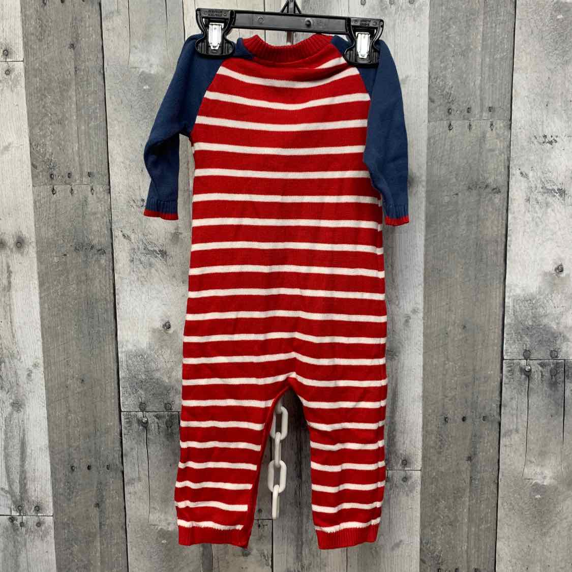 Size 9 Months Red/Navy Goodlad Romper