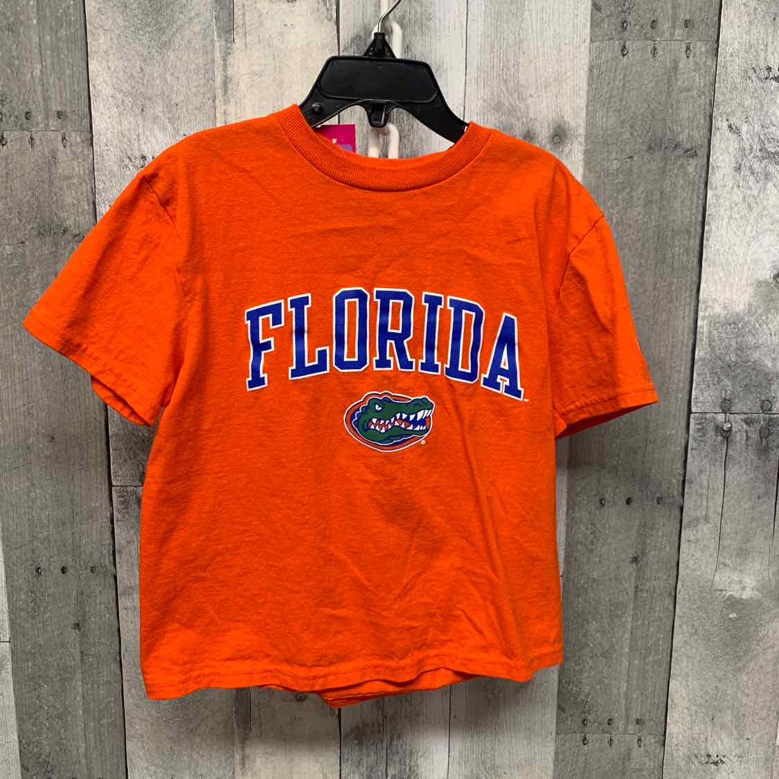 Size 4/5 Orange Graphic Champion T Shirt