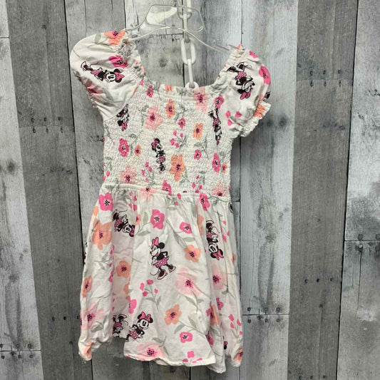 Size 4T White/Pink Disney Dress
