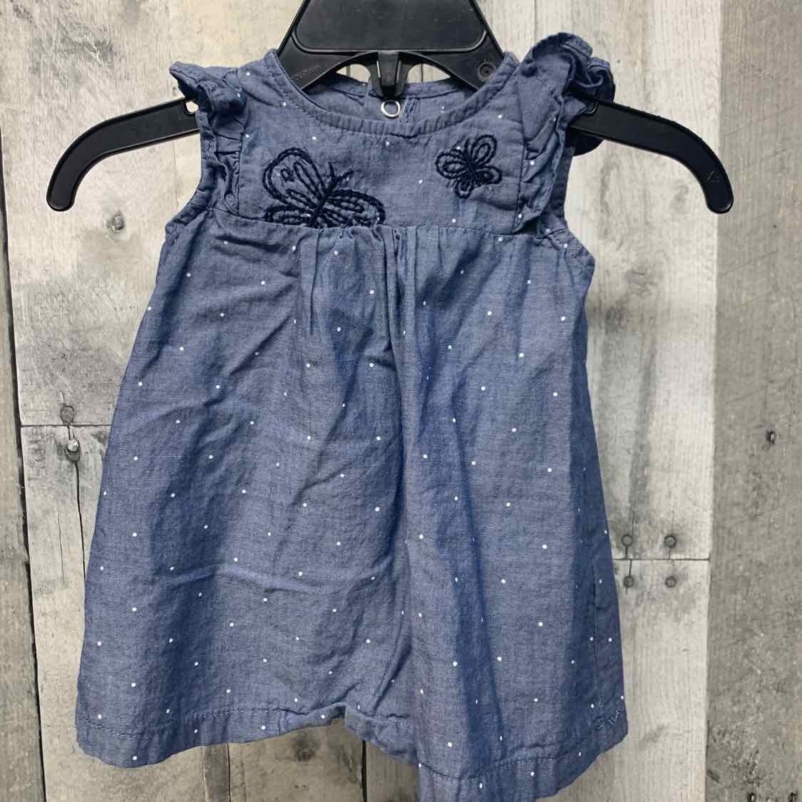 Size 3 Denim Just One You Dress - Knit