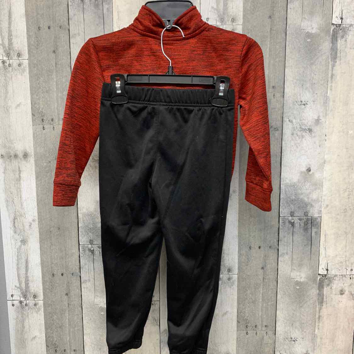 Size 4T Black/Red Sport Brand Jacket/Pants