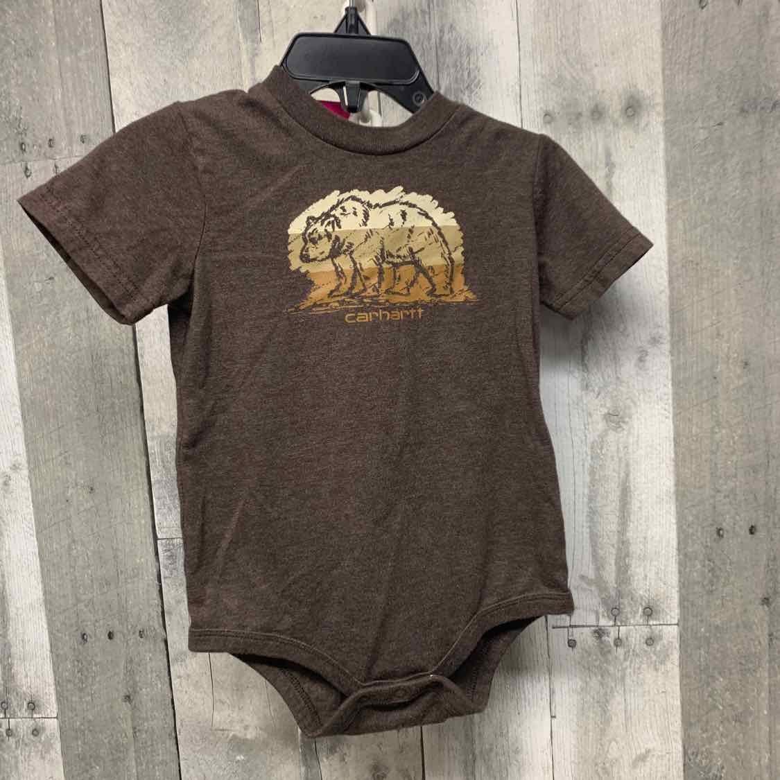 Size 24 Months Brown Carhartt Bodysuit