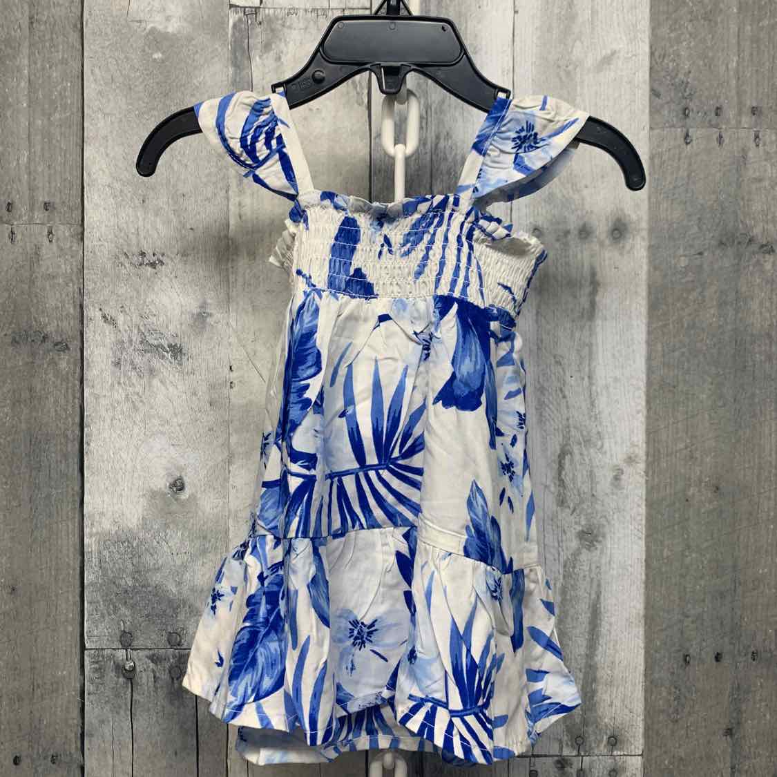 Size 3-6 Months White/Blue Children's Place Dress