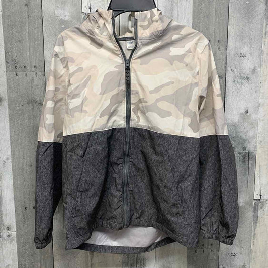 Size 10/12 Gray Camo Old Navy Light Jacket