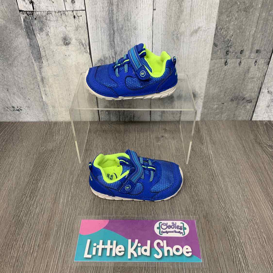 Size 5 Blue/Green Stride Rite Sneakers