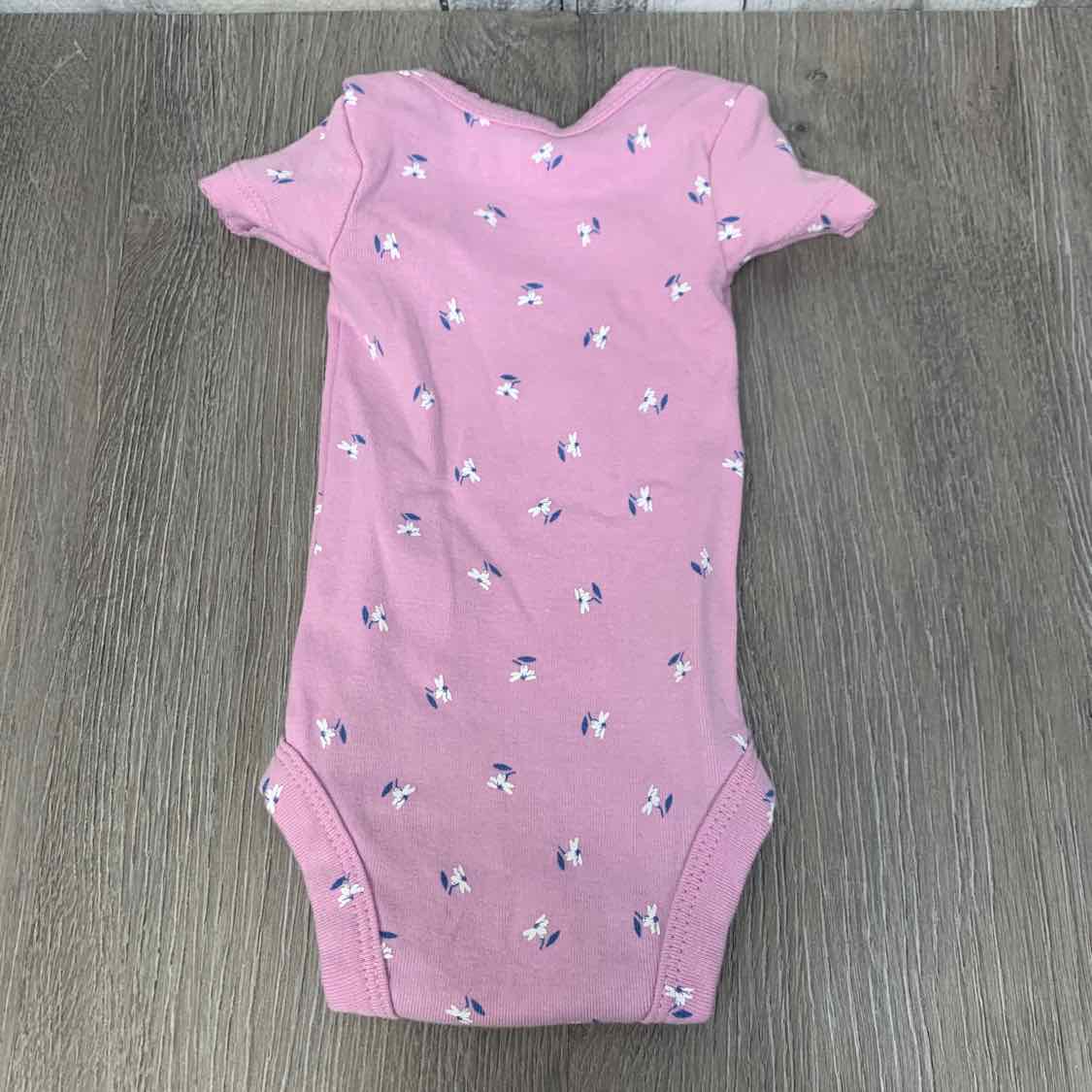 Size Preemie Purple Print Child of Mine Bodysuit