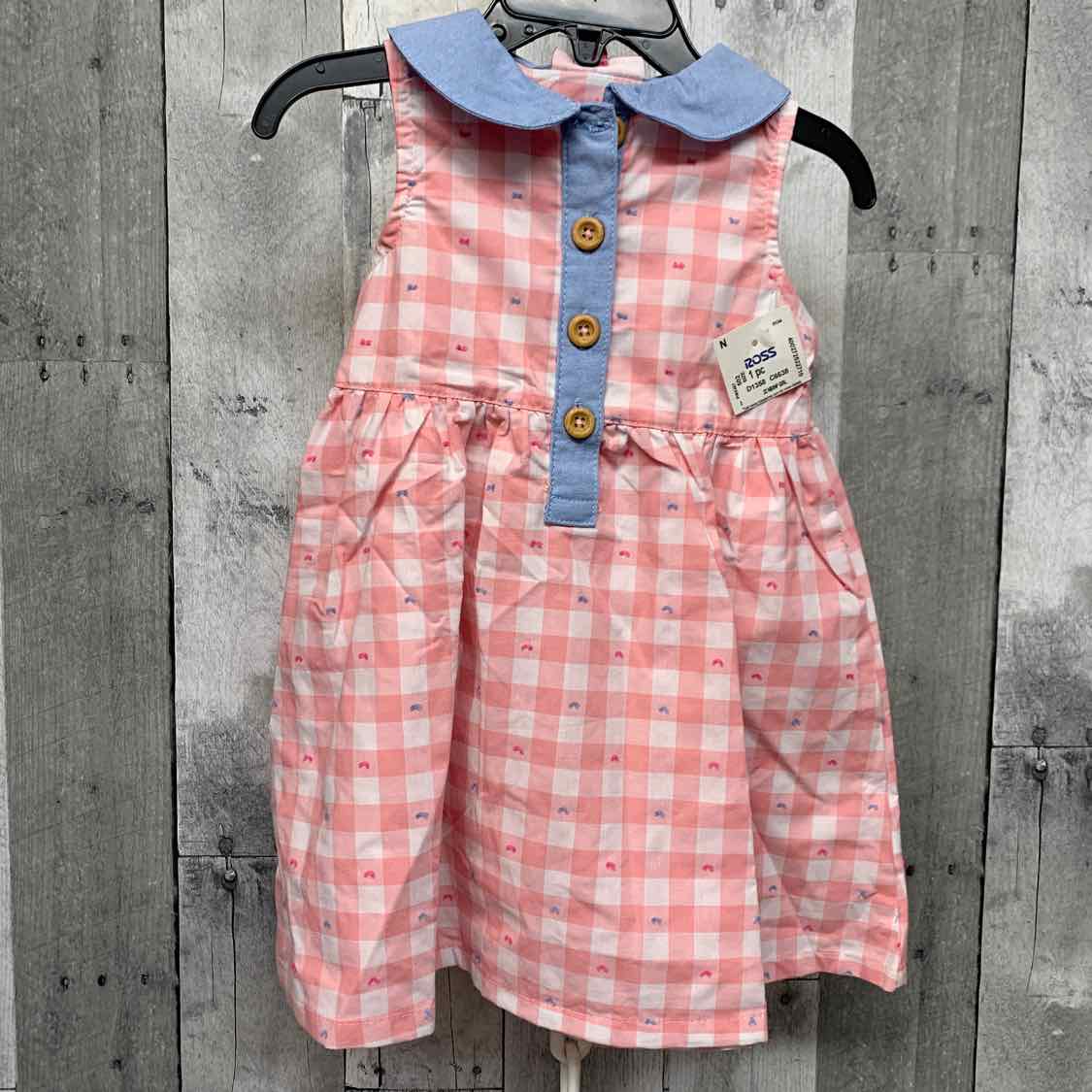 Size 24 Months Pink/Blue Penelope Mack Dress