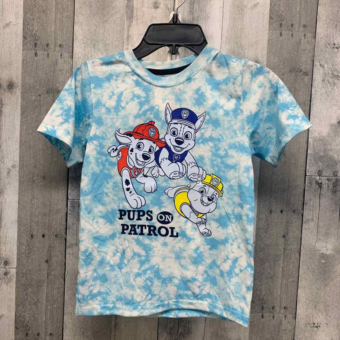 Size 7 Blue Graphic Paw Patrol T Shirt