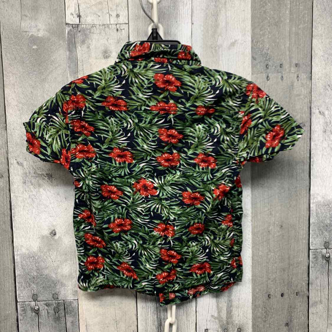 Size 3T Black/Red B Brand Button Up