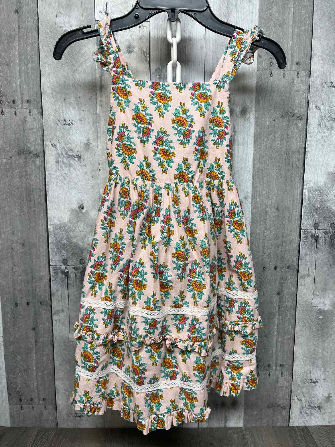 Size 6 Pink Print B Brand Dress
