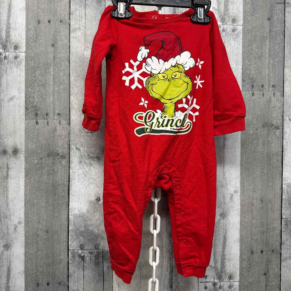 Size 12 Months Red Graphic Dr Seuss Romper