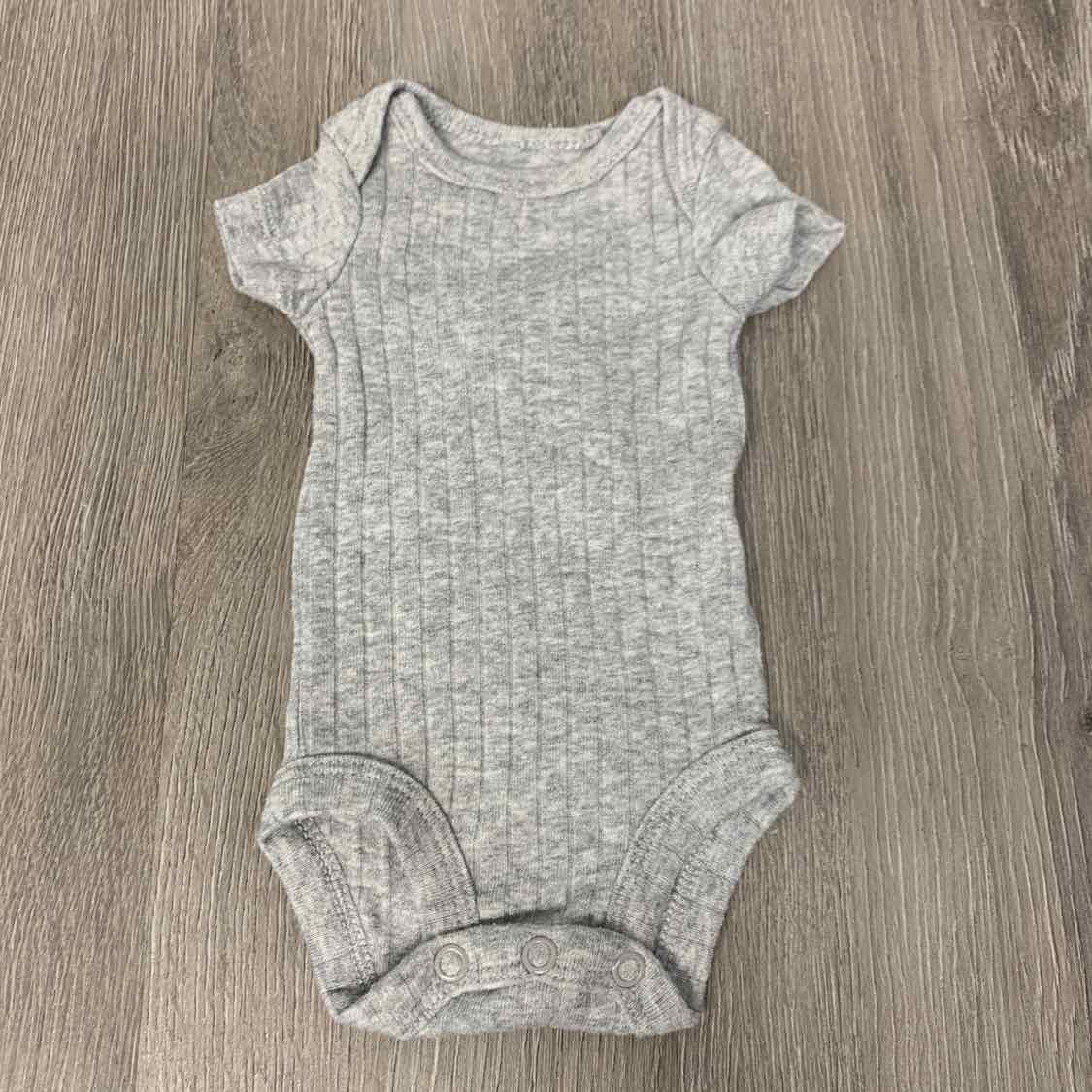 Size Preemie Gray Carter's Bodysuit
