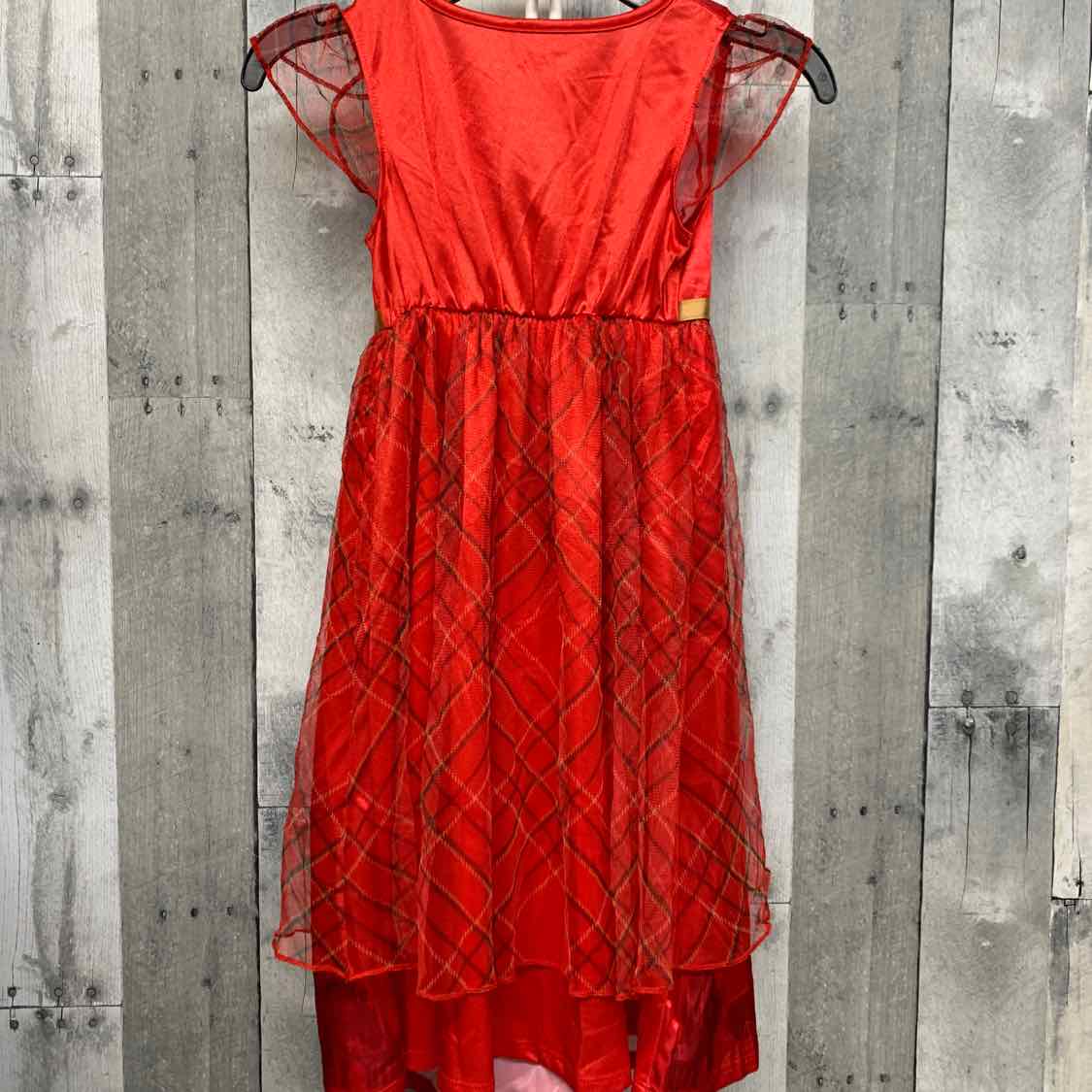 Size 5T Red/Gold Disney Nightgown