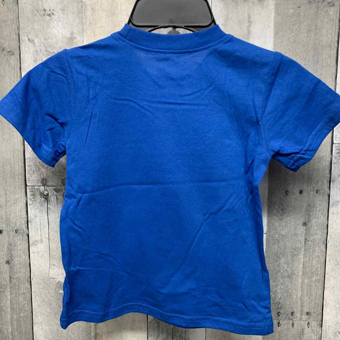 Size 4 Blue Graphic Marvel T Shirt