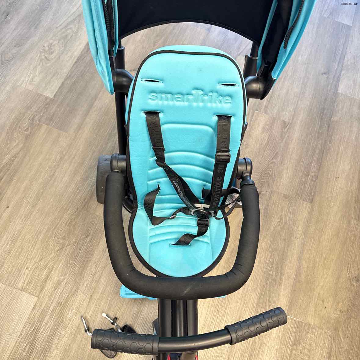 Smart Trike Black/Blue Tricycle - OodlesCB