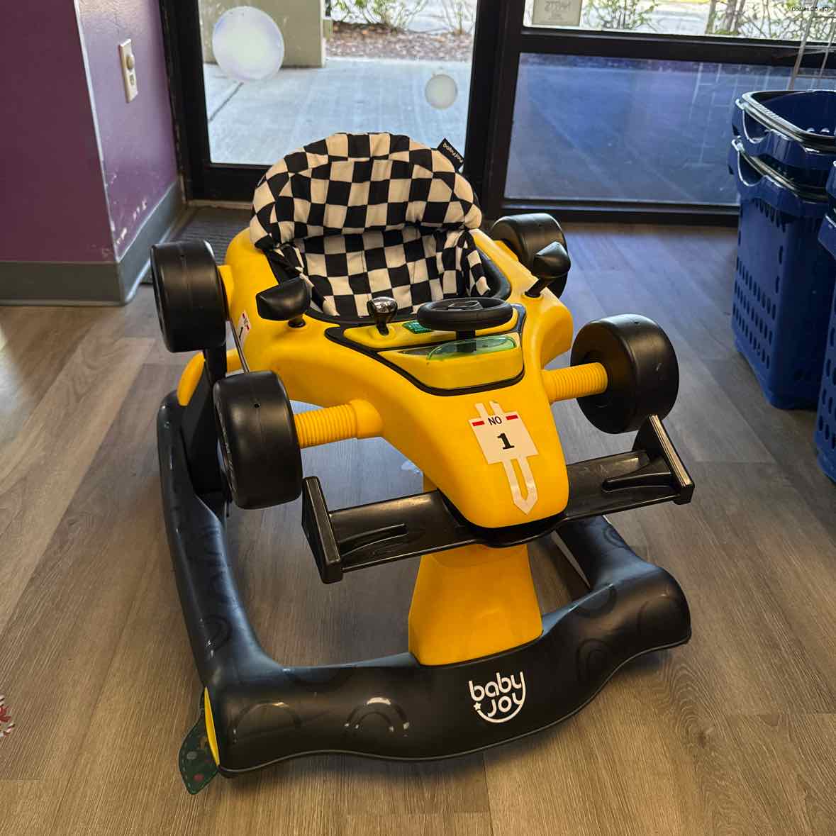 Generic Yellow/Black car Walker