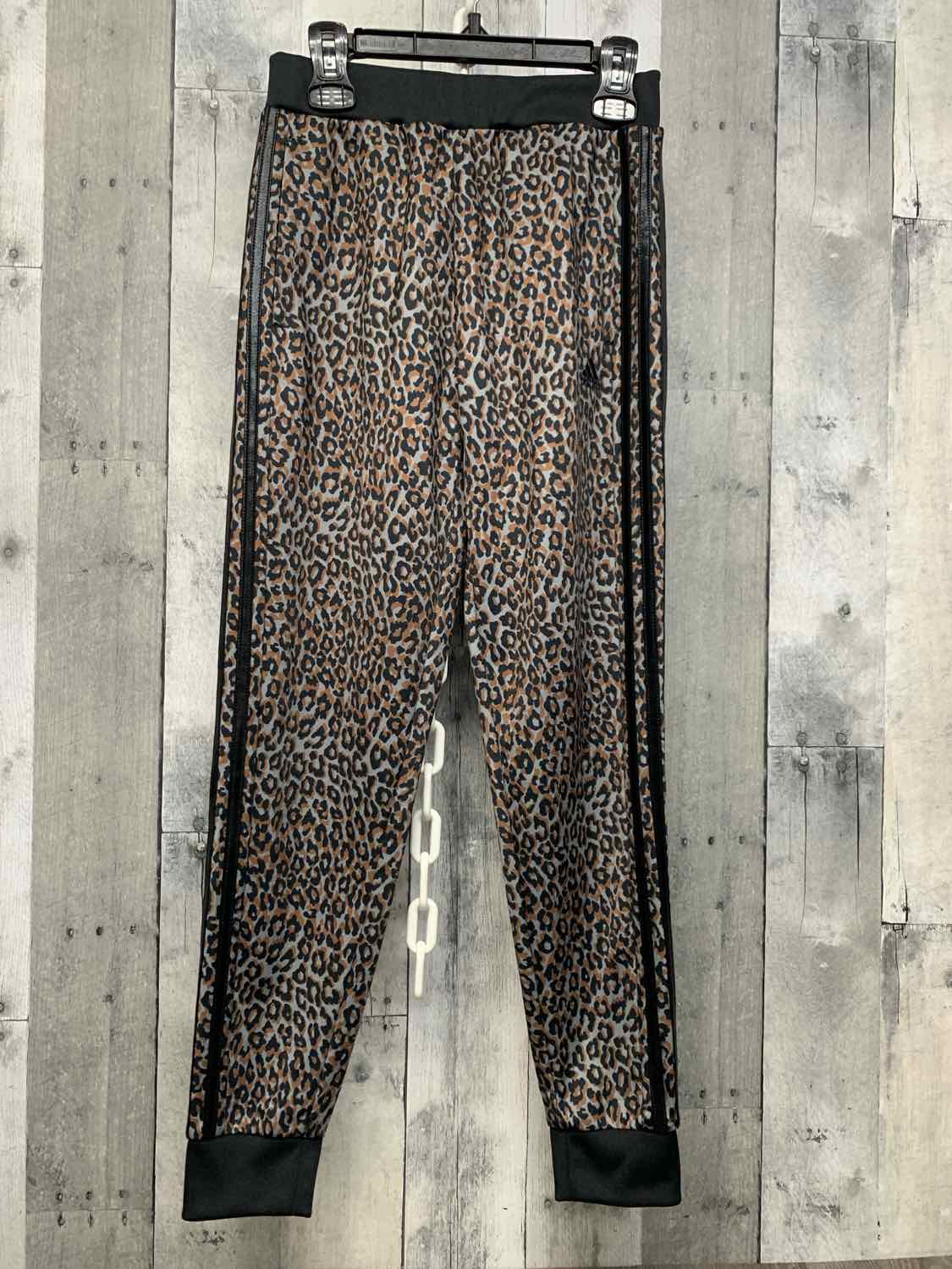 Size 10/12 Tan Animal Print Sport Brand Athletic Pants