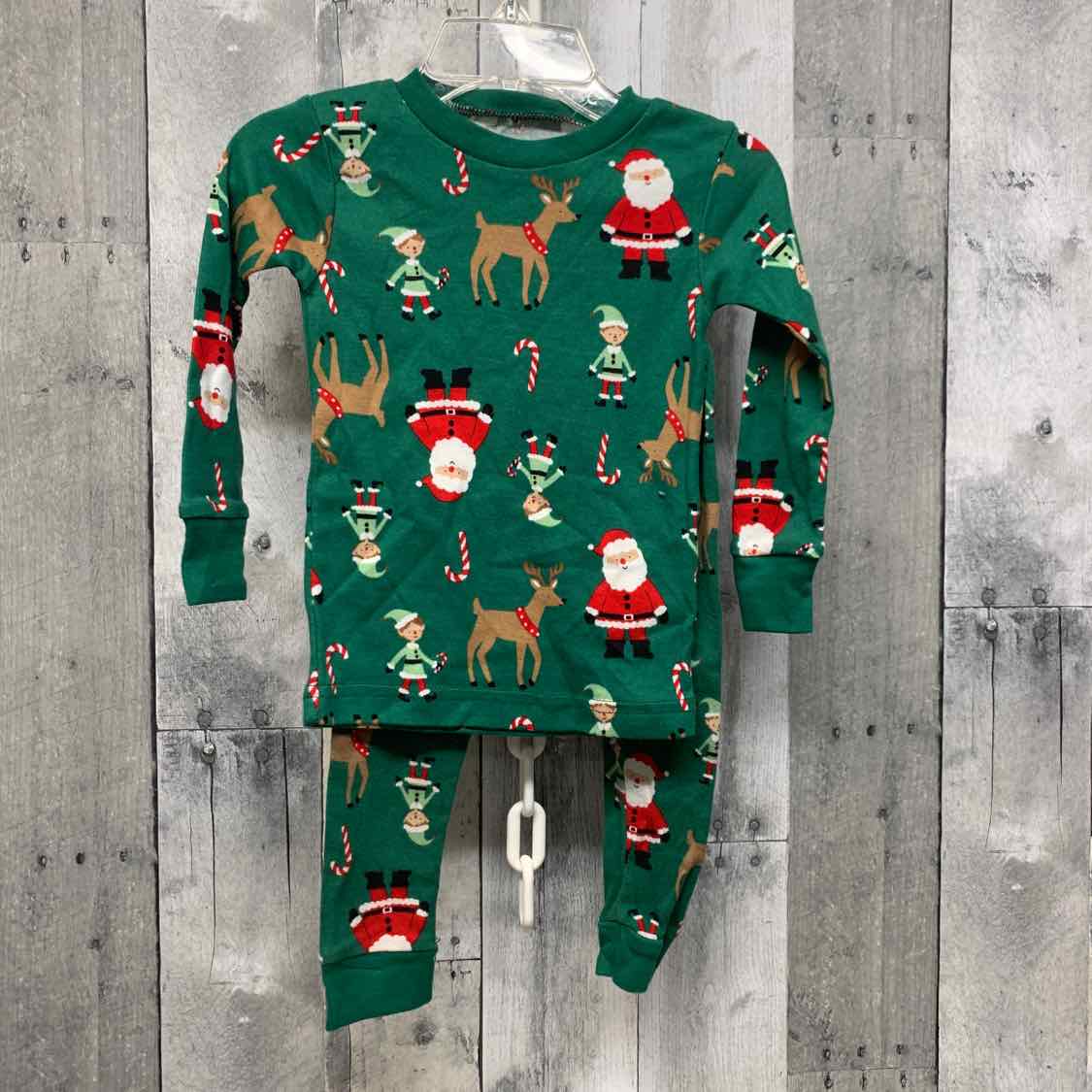 Size 18 Months Green Just One You 2pc PJs