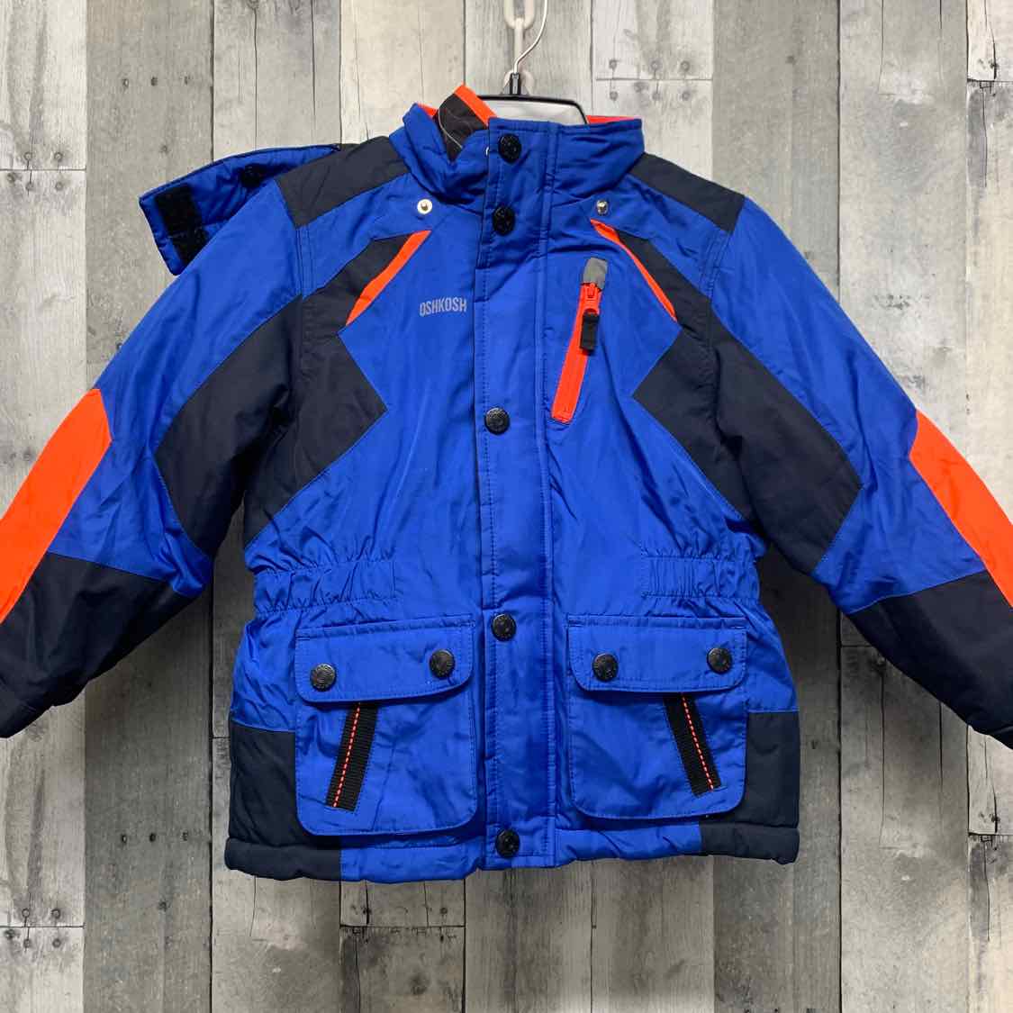 Size 5 Blue/Orange Osh Kosh Snow Jacket