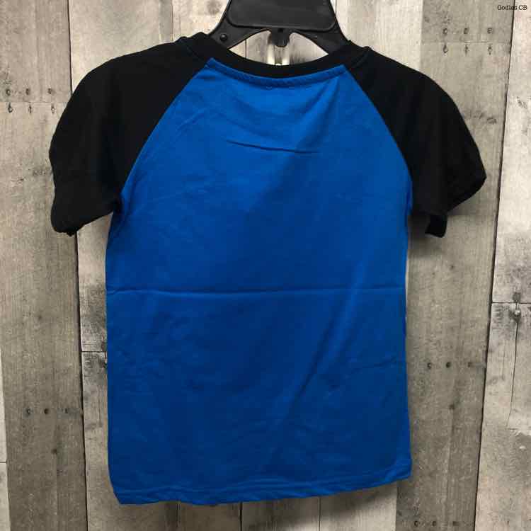 Size 7 Blue Graphic Marvel T Shirt