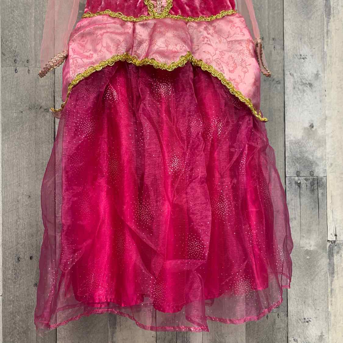 Disney Store Pink/Gold Size Medium Halloween Costume - Big Kid