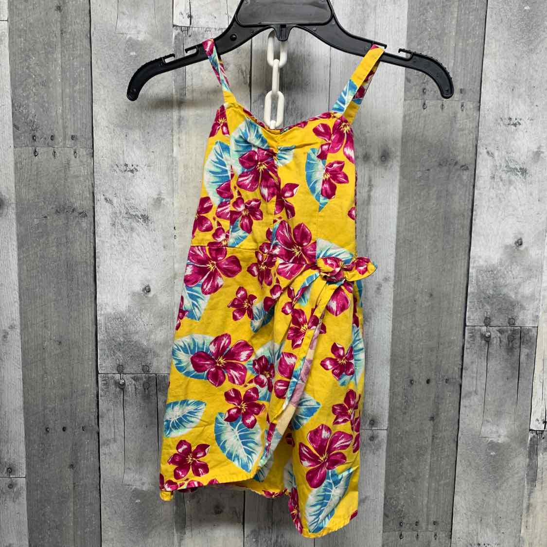 Size 5T Yellow/Pink Osh Kosh Dress