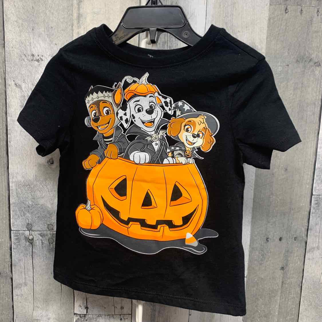 Size 2T Black Graphic Nickelodeon T Shirt