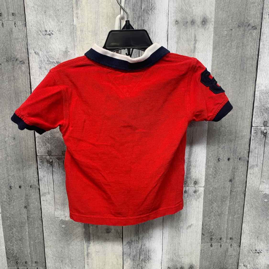 Size 2T Red/Navy Tommy Hilfiger Polo