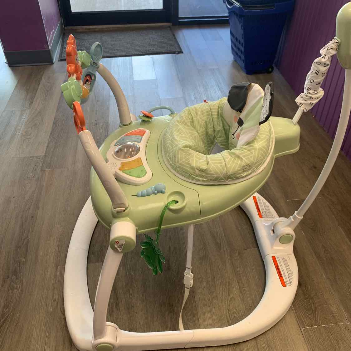Fisher Price White/Green Jumperoo