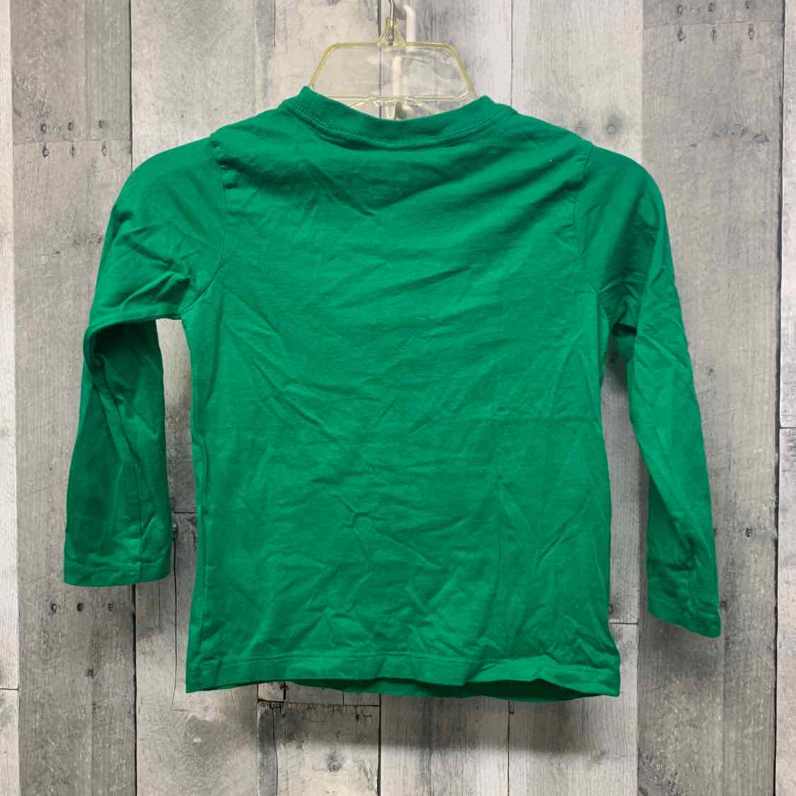 Size 4T Green Graphic Children's Place Long Sleeve Shirt