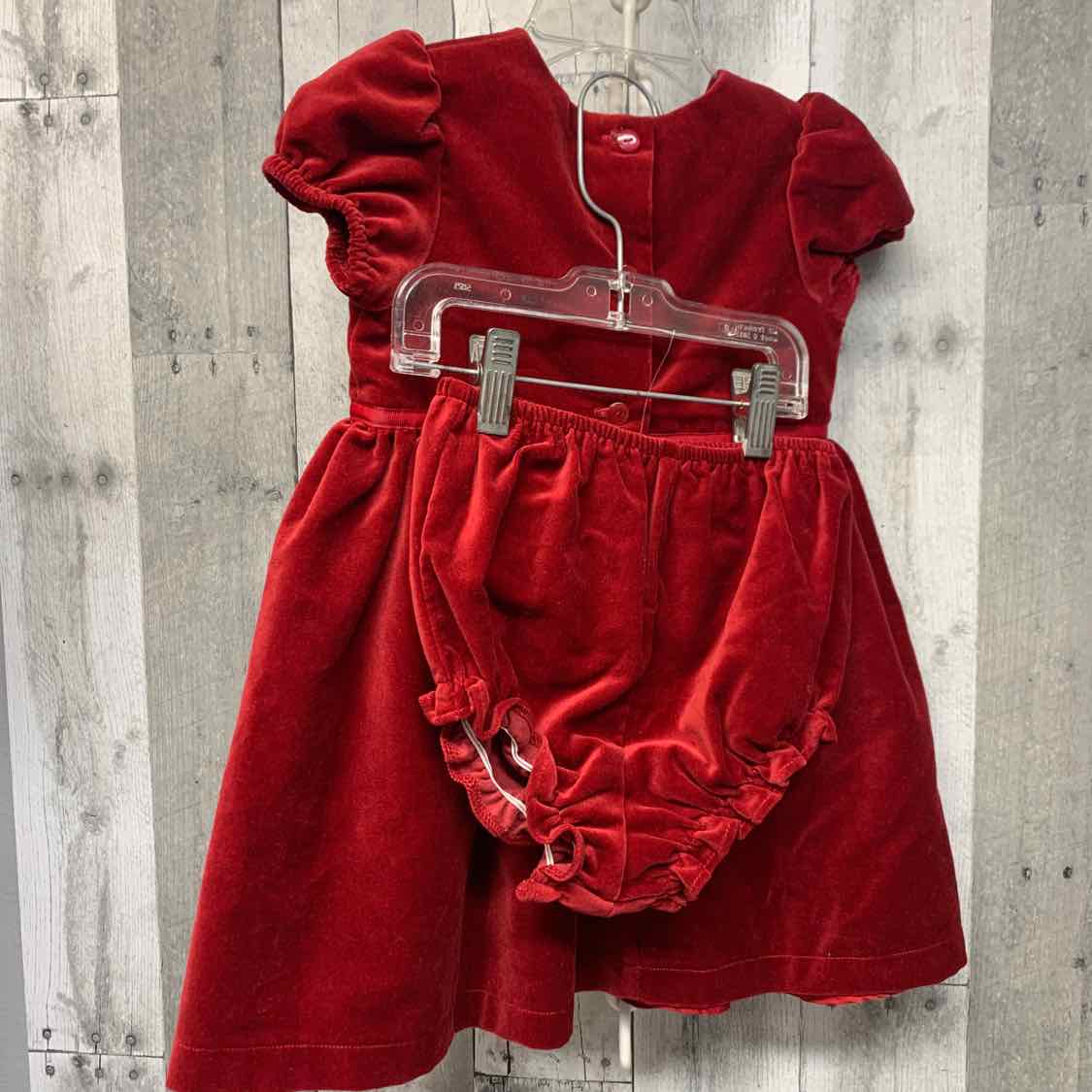 Size 24 Months Red Starting Out 2pc Dress
