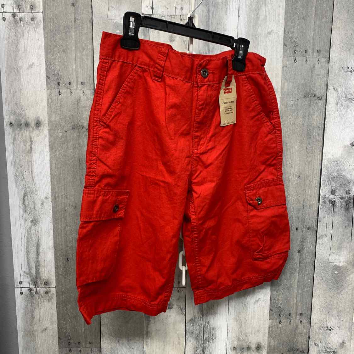 Size 14 Red Levi Shorts